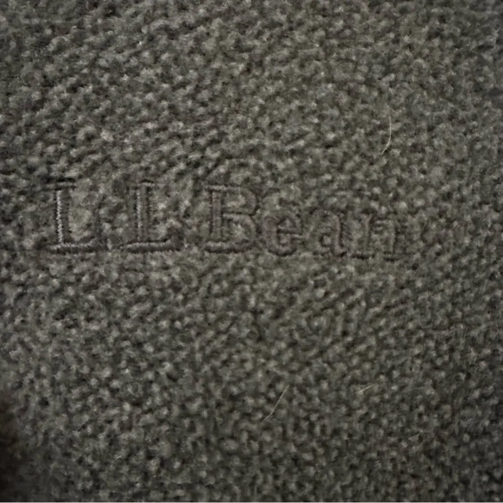 L.L.Bean Vintage Polartec Sweater Fleece Pullover Size XL Tall Charcoal Grey